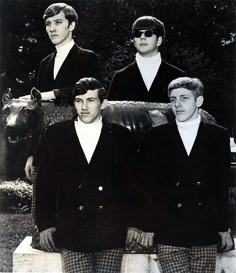 Dingos, promo photo, Eden Park, Cincinnati, Ohio 1968